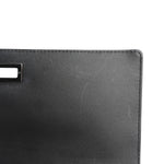 Patent Calfskin Quilted Reissue 2.55 Clutch So Black