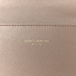 Grain de Poudre Medium Classic Monogram Cassandra Top Handle Dark Beige
