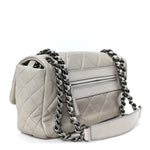 Caviar Quilted Coco Casual Flap Ivory