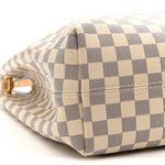 Damier Azur Graceful MM Rose Ballerine