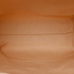 Lurex Boucle Mini Deauville Tote White