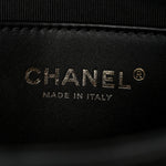 Grained Lambskin Quilted Mini Flap Black