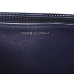 Denim Quilted Chanel 19 Wallet On Chain WOC Blue