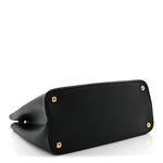 Saffiano Cuir Medium Double Bag Black Mughetto