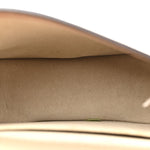 Calfskin Suede Small Nile Bracelet Bag Biscotti Beige