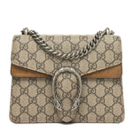 GG Supreme Monogram Mini Dionysus Shoulder Bag Taupe