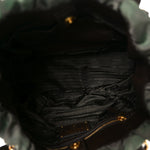 Tessuto Nylon Jacquard Logo Tote  Bruciato Sughero