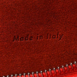 Grained Calfskin Mini Belt Bag Vermillion
