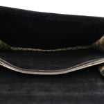 GG Supreme Monogram Medium Dionysus Shoulder Bag Black