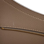 Small Grain Smooth Calfskin Medium Darryl Hobo Motty Grey