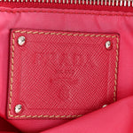 Tessuto Nylon Saffiano Tote Papaya Ibisco