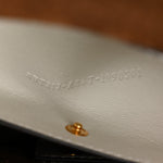 Agnello Old Shine F is Fendi Kan U Shoulder Bag White