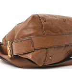 Grained Calfskin Paddington Tote Tan