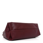 Grained Calfskin Softbit Maxi Shoulder Bag Rosso