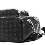Visetos Medium Side Studs Stark Backpack Black