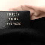 Soft Nappa Logo Small Drawstring Pouch Bag Rosa Quarzo Black