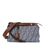 Denim Vitello Grace FF Mini By The Way Boston Bag  Blue