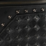 Nylon Monogram Studded Stark Medium Backpack Black