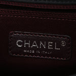 Calfskin Diamond Embossed Medium New Chic Flap Dark Grey