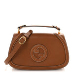 Calfskin Large Blondie Top Handle Flap Bag Sundial