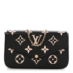 Empreinte Monogram Giant Felicie Pochette Black Beige
