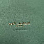 Shearling Quilted Monogram Loulou Puffer Pouch Clutch Iced Mint