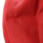 Canvas Quote Backpack Red White