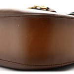 Calfskin Medium Lady Web Shoulder Bag Cuir