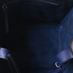 Grained Calfskin Medium Phantom Luggage Indigo