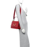 Vitello Century Opaco F is Fendi Kan I Shoulder Fragola