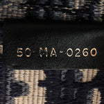 Oblique Large Book Tote Blue Multicolor