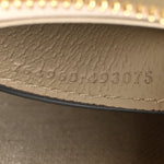 GG Supreme Monogram Textured Dollar Calfskin Web Mini Ophidia GG Handbag Beige Mystic White Oatmeal