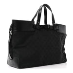 Monogram Large Tote Black