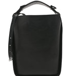 Calfskin Logo XS Tool 2.0 North-South Tote Black