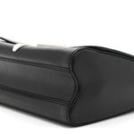 Epi Monogram Twist Shoulder Bag MM Black