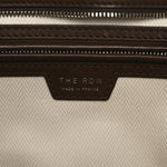 Polished Saddle Calfskin Marlo 14 Dark Brown