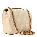 Nappa Quiltie 67 Medium Shoulder Bag Ivory