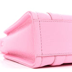 Grained Calfskin Micro The Tote Bag Fluro Candy