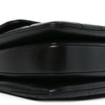Lambskin Quilted Small Trendy CC Flap Dual Handle Bag Black