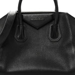 Sugar Goatskin Small Antigona Black