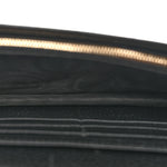 Pebbled Calfskin Soho Wallet On Chain Black