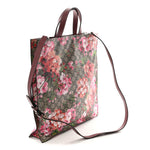 Soft GG Supreme Monogram Blooms Vertical Tote Beige Multicolor Dry Rose