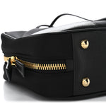 Re-Nylon Saffiano Medium Re-Edition 1978 Two Handle Bag Black