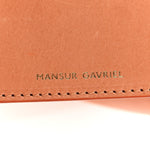 Vegetable Tanned Calfskin Bucket Bag Cammello Rosa