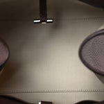 Grained Calfskin Soft Margaux 10 Bag Dark Mocha