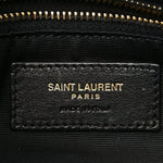 Plunged Lambskin Calypso Black