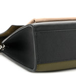 Soft Calfskin Mylockme Chain Bag BB Smokey Brown Green