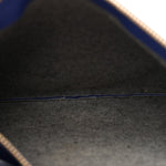 Lambskin Large Trio Crossbody Bag Indigo