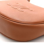 Supple Calfskin Small Triomphe Heloise Shoulder Bag Tan