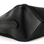 Re-Nylon Vitello Large Aimee Shoulder Bag Black